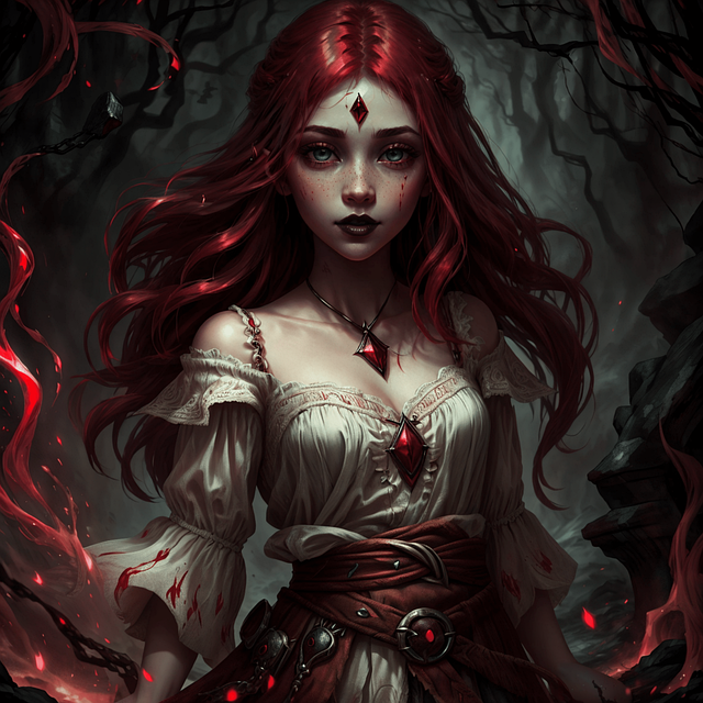 Download free HD stock image of Ai Generated Woman Free ai generated woman gothic illustration