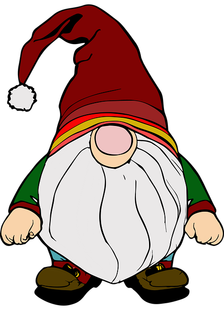 Free Gnome Christmas illustration and picture