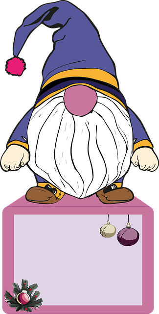 Free Gnome Christmas illustration and picture