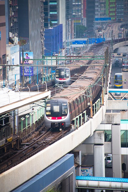 Hongkong, Mtr, Zug, Transport, U-Bahn