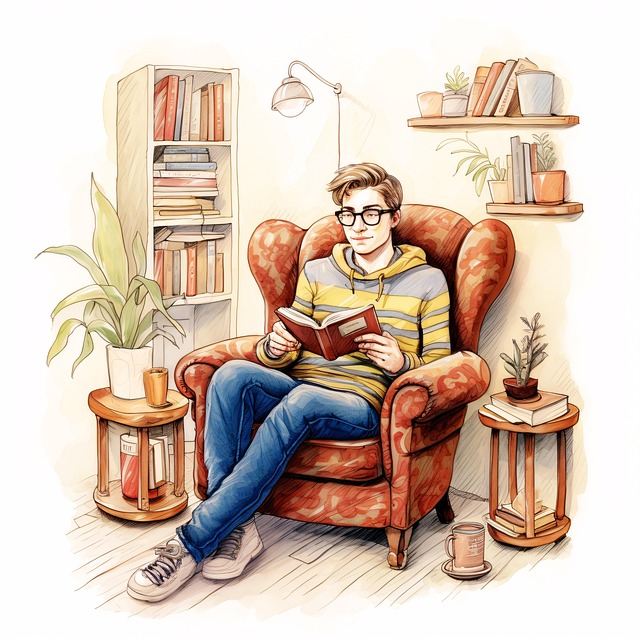 Free ai generated child school illustration
