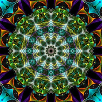 Free Mandala Kaleidoscope photo and picture