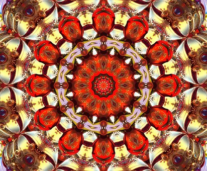 Free Mandala Kaleidoscope illustration and picture