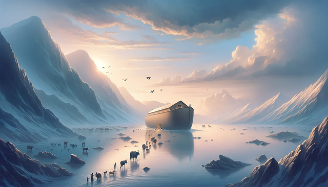 Free ai generated sea ship illustration