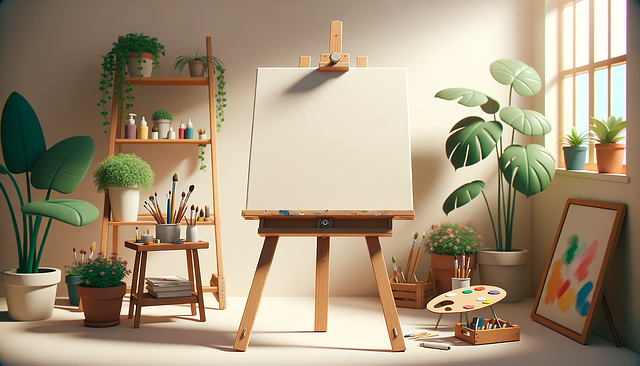 Download free HD stock image of Ai Generated Canvas Free ai generated canvas paintbrushes illustration