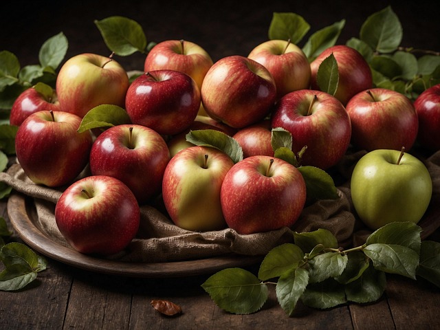 Ai Generiert, Äpfel, Obst, Reif, Ernte