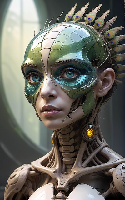 Download free HD stock image of Ai Generated Alien Free ai generated alien future illustration