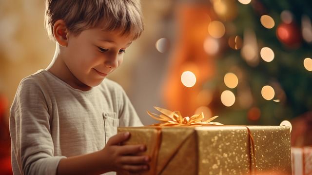 Free ai generated happy birthday christmas illustration