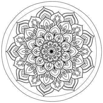 Free Mandala Floral illustration and picture