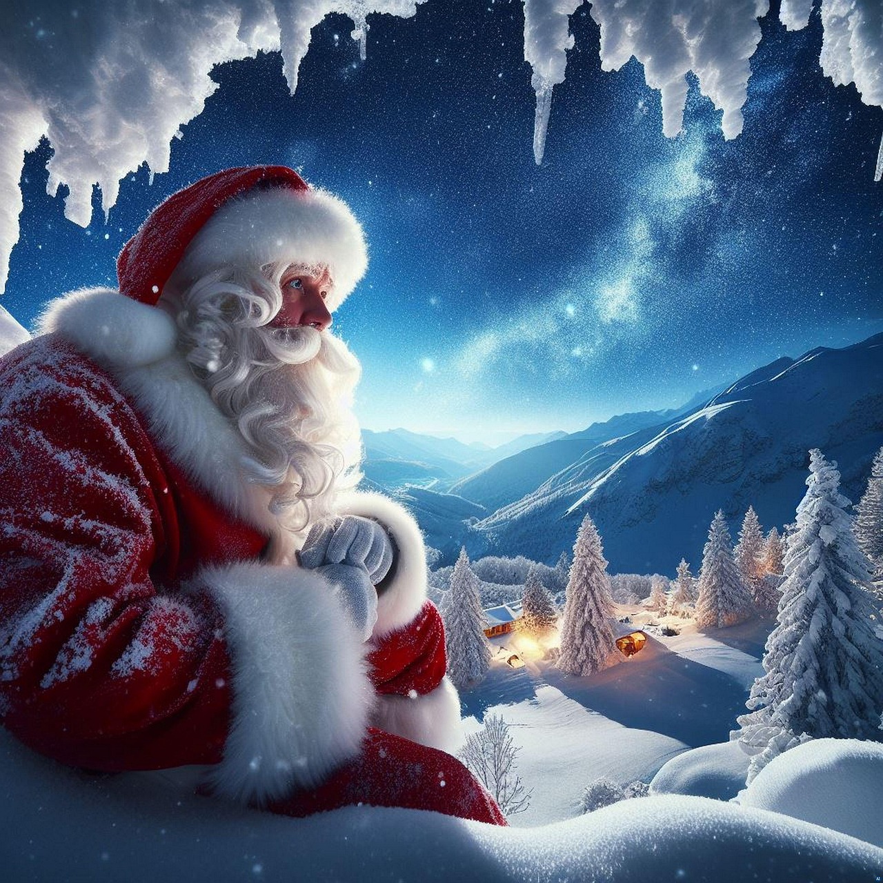 Download Ai Generated Santa Claus Royalty-Free Stock Illustration Image ...