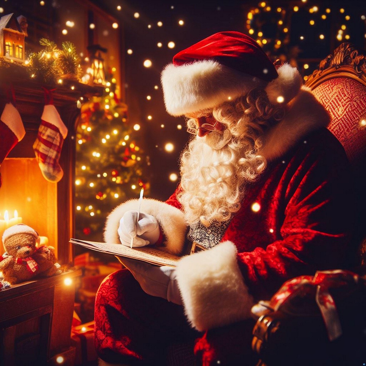 Download Ai Generated Santa Claus Royalty-Free Stock Illustration Image ...