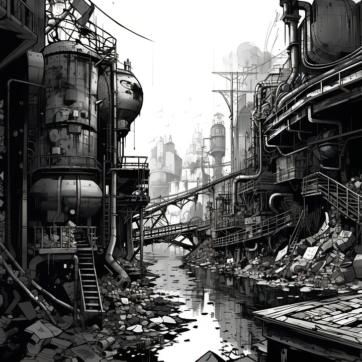 Steampunk Complex Download Painting Complex Steampunk Royalty-Free Stock Illustration ...