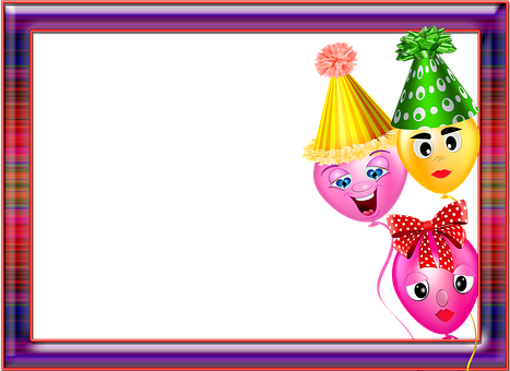 Free Frame Celebration illustration and picture
