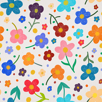 Free Flowers Ditzy illustration and picture