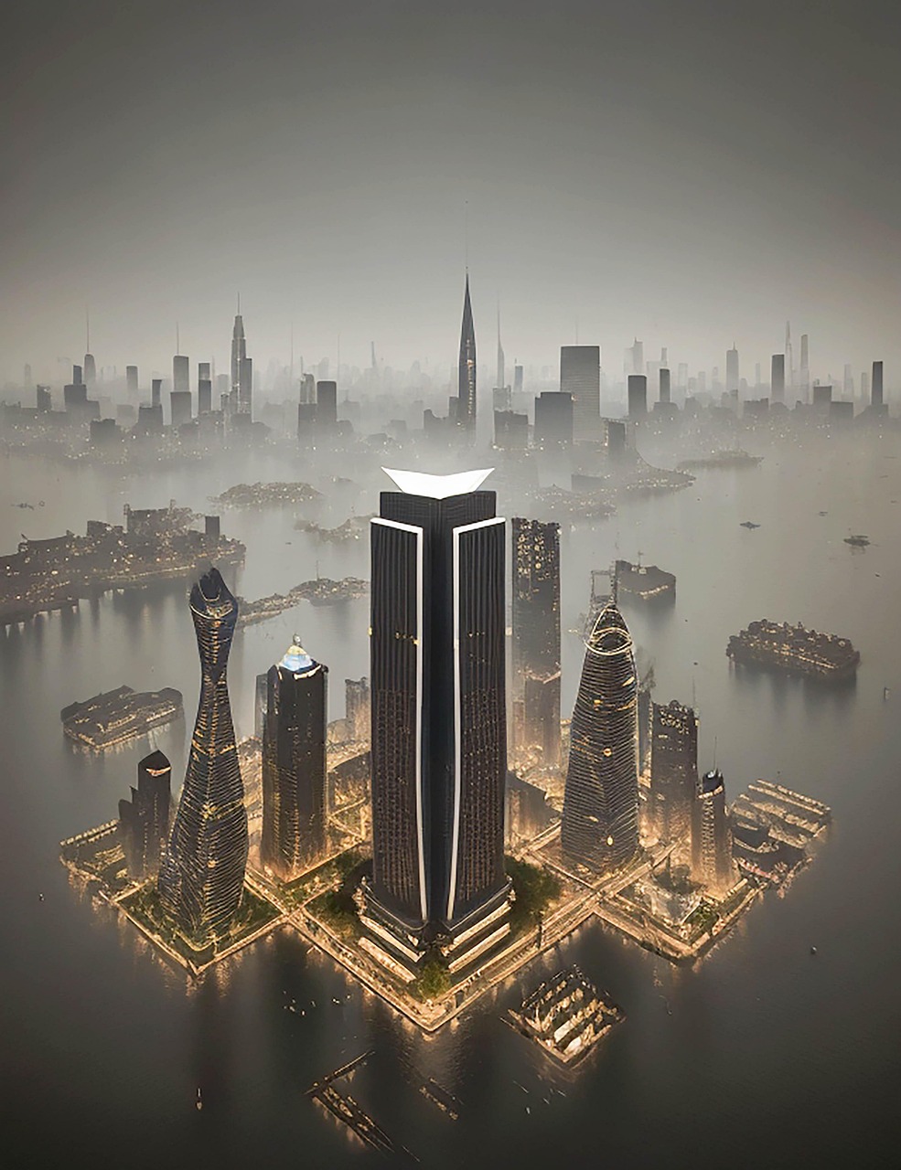 Paisaje Rascacielos Nueva York Imagen gratis
