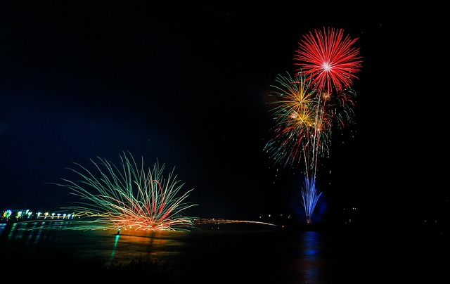 Free Fireworks New Year photo and picture