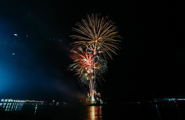Free Fireworks New Year photo and picture