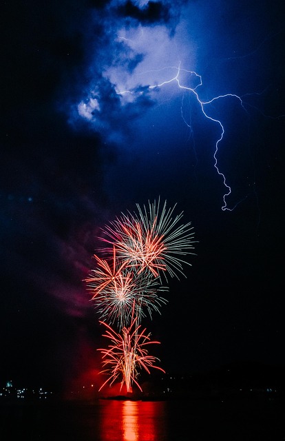 Free Fireworks New Year photo and picture