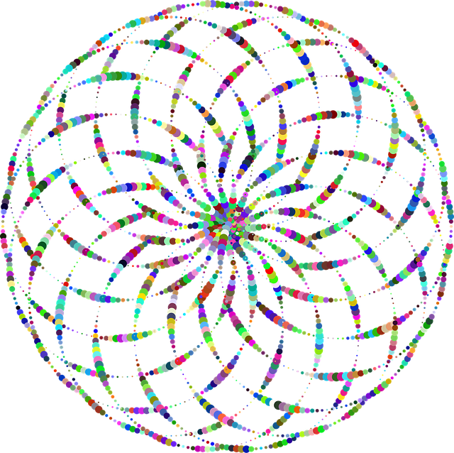 Mandala, Proiecta, Cercuri, Puncte