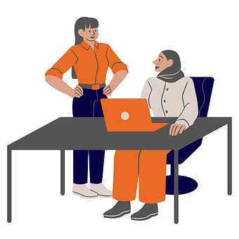 Free Office Job illustration and picture