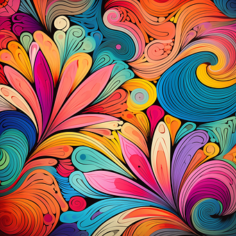 Flora, Blume, Bunt, Natur, Regenbogen