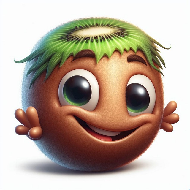 Free kiwi fruit berry illustration