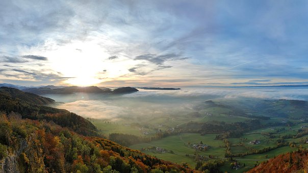 Free Sunset Mostviertel photo and picture