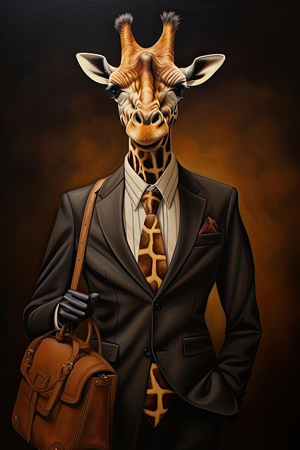 Free giraffe animal nature illustration