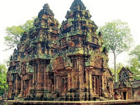Angkor, Cambodja, Khmer, Antikken