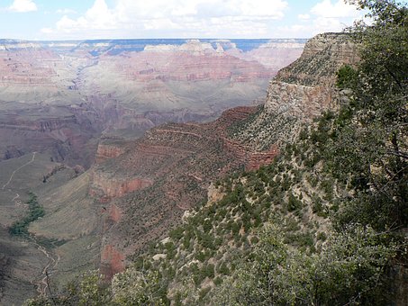 Grand Canyon, Colorado, Bjerge, Dal