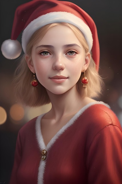 Free christmas elf christmas santa's helper illustration