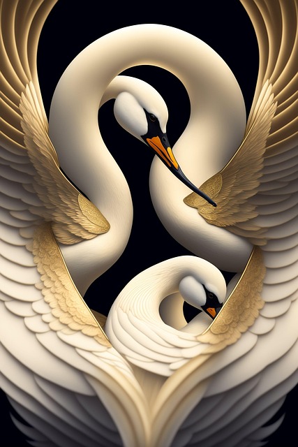 Schwan, Vogel, Weiß, Tier, Flügel