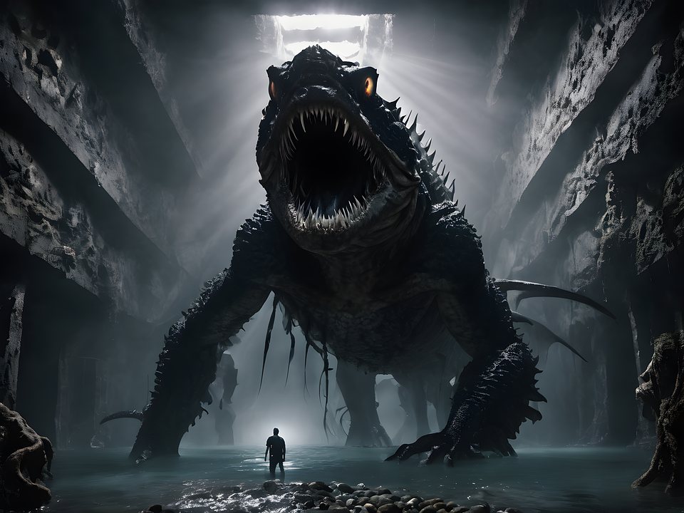 Download Horror Monster Scary Royalty Free Stock Illustration Image 