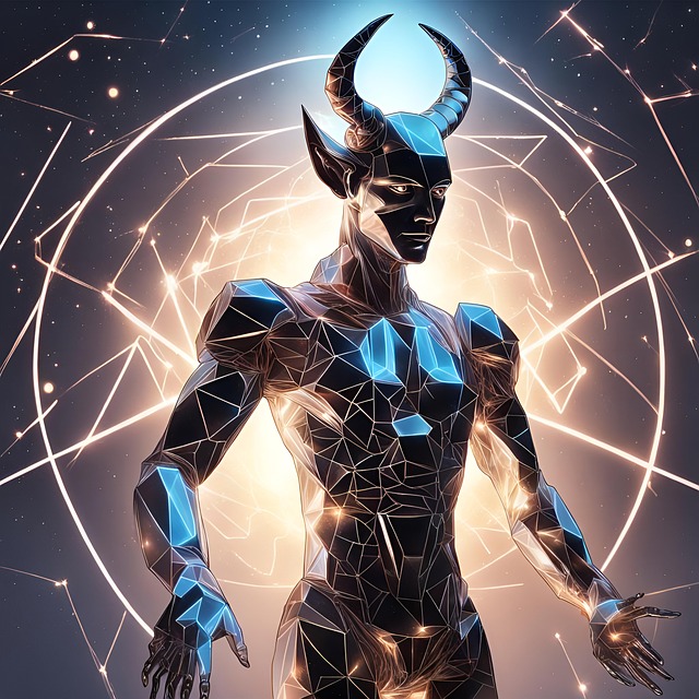 Download Gemoetric, Character, Devil. Royalty-Free Stock Illustration ...