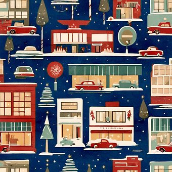 Free Background Mid Century Modern illustration and picture