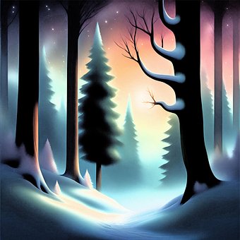Free Background Snow illustration and picture