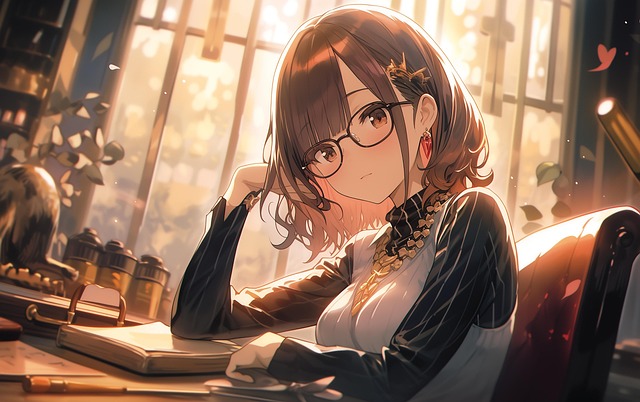 Free woman anime beauty illustration