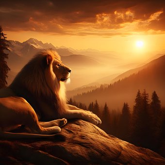 Free Sunset Serenity illustration and picture