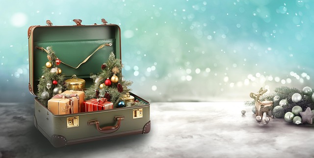 Christmas, Background, Tree, Frame