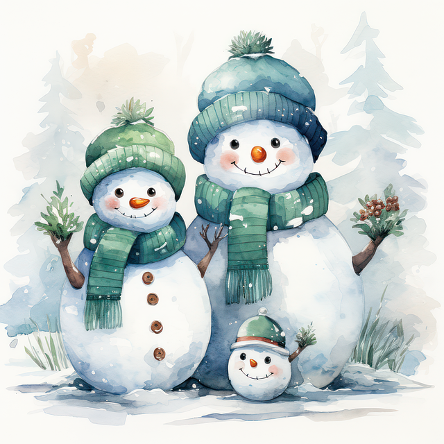 Free Snowman Winter illustration and picture