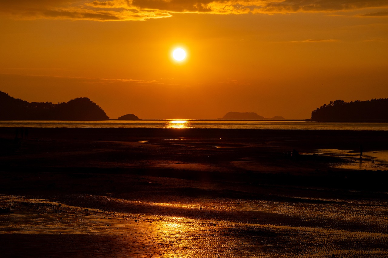 노을 하늘 바다 - Pixabay의 무료 사진 - Pixabay