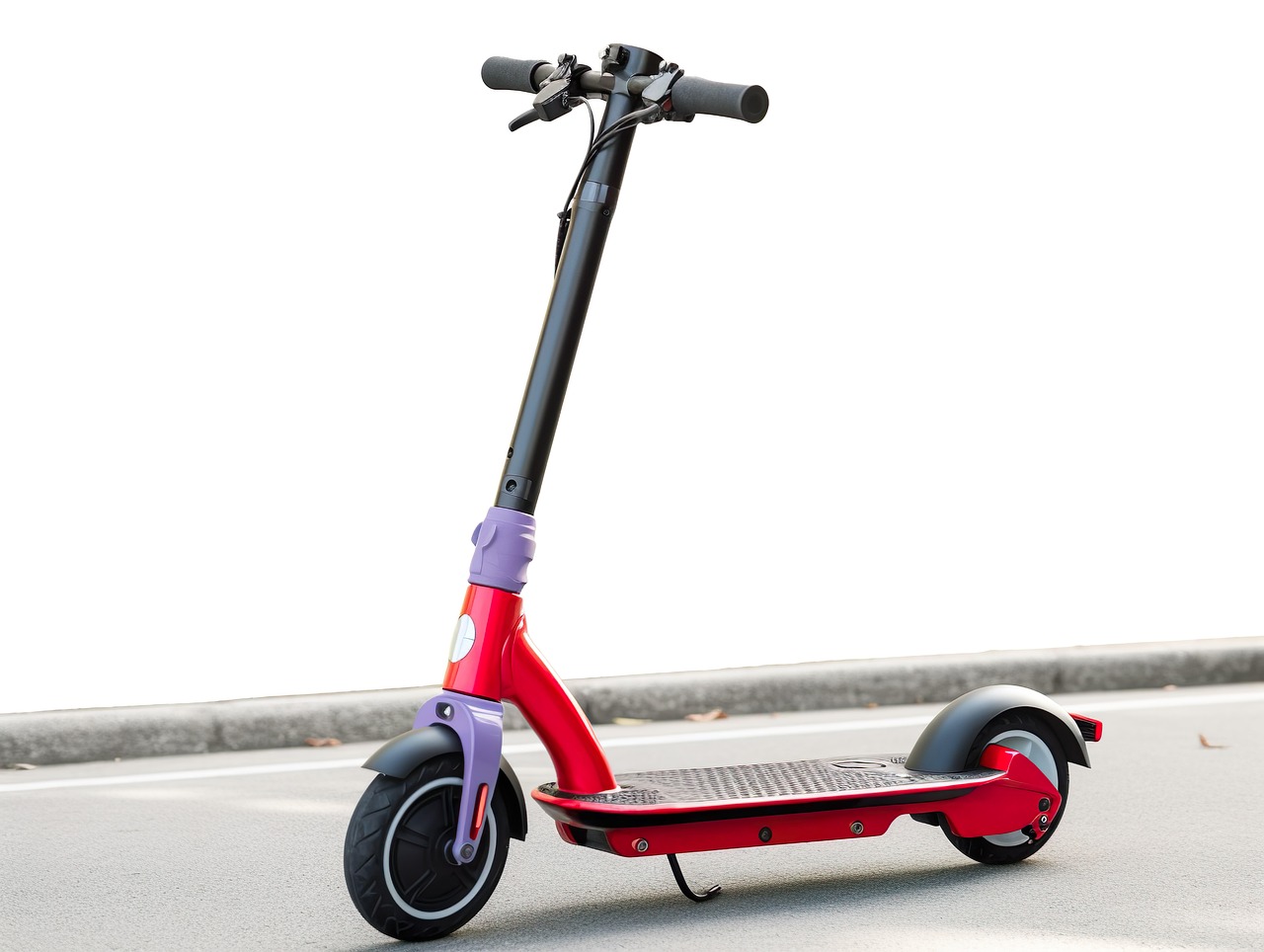 Download Red Electric Toy Scooter, Kids Aged 10 And Above, Outdoor