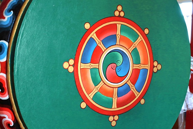 Free Drum Tibetan Drum photo and picture
