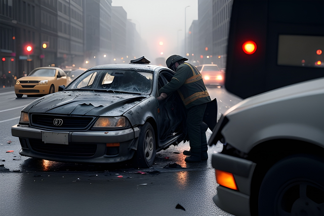 Notfall, Wagen, Absturz, Autounfall