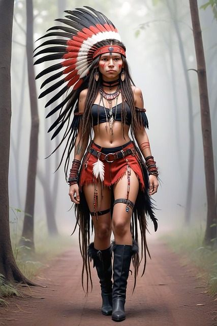 Download free HD stock image of Ai Generated Girl Free ai generated girl warrior illustration