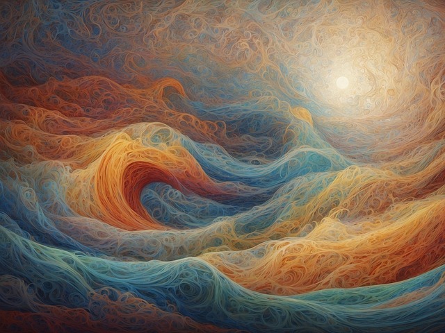 Free swirl art abstract illustration