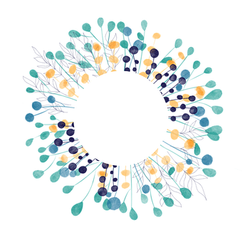 Free Wreath Pattern illustration and picture