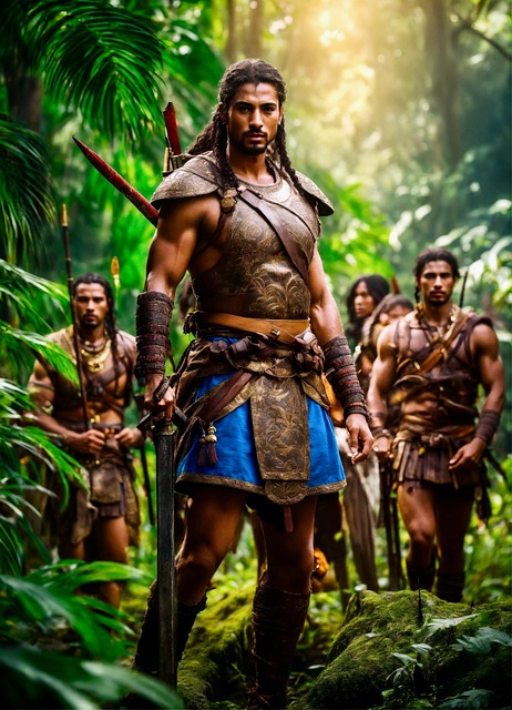 Download Ai Generated Men Warriors Royalty Free Stock Illustration