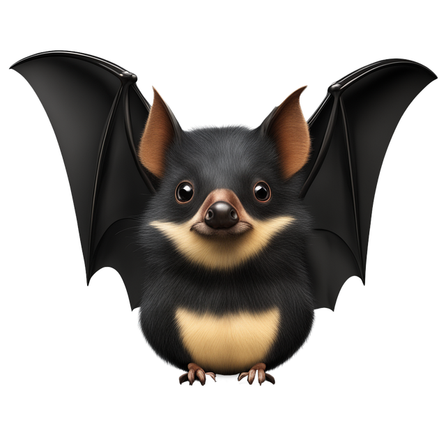 Free ai generated bat animal illustration