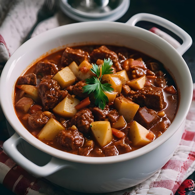 Gulasch, Gulaschsuppe, Lebensmittel